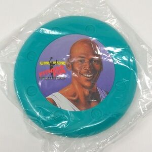 Vintage McDonald's MICHAEL JORDAN Fitness Fun Challenge Frisbee Sealed Toy